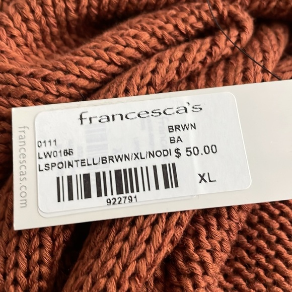 Cupcake Clothing Chunky Dropped‎ Shoulder V-Neck Knit Sweater - Picture 7 of 8